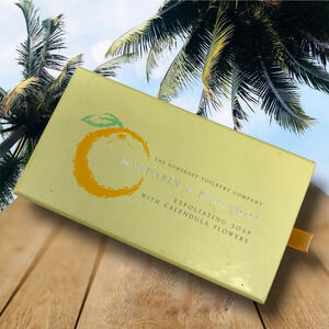 NEW Somerset Toiletry Company Mandarin Bergamot Exfoliating Jumbo Bar Soap 12 oz